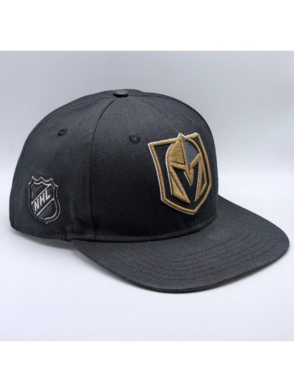 Pro Standard Las Vegas Golden Knights Snapback Hat Black Gold NHL Hockey Cap